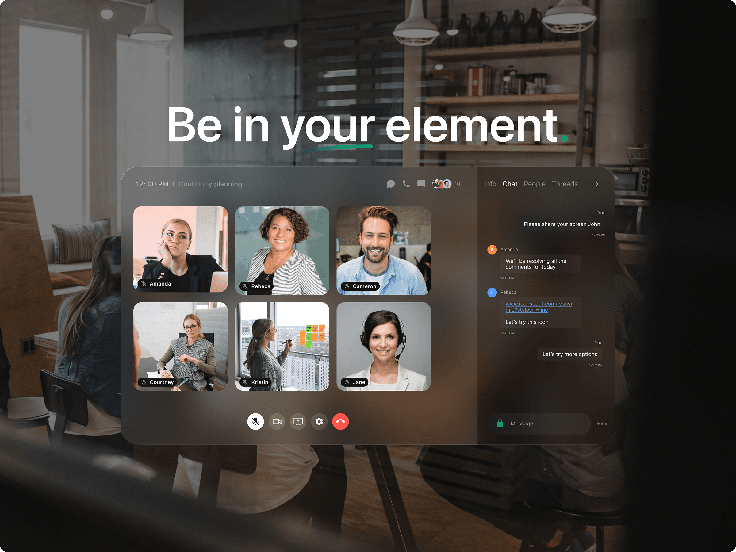Element cover